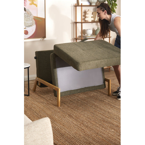 BRAD UPHOLSTERED SINGLE SOFA BED