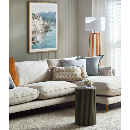 TERRY 3 SEATER SOFA WITH CHAISE
