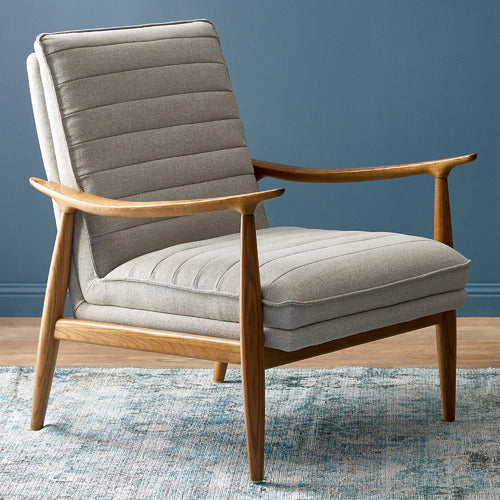 STONE ALDRIC UPHOLSTERED ARMCHAIR