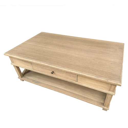 HAMILTON FURNITURE EMBRACE OAK WOOD COFFEE TABLE