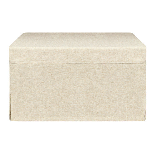 DECOR TRADERS FOLDLUX CONVERTIBLE OTTOMAN FOLDING BED WITH SLIPCOVER