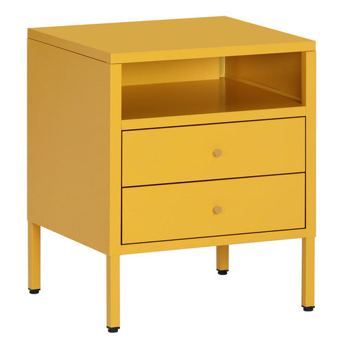 HAVEN COVE FURNITURE TASSI 2 DRAWER BEDSIDE TABLE