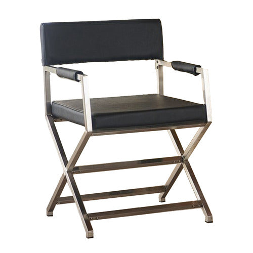 FURNITURE MARKET ALLIRA FAUX LEATHER DIRECTOR CHAIR