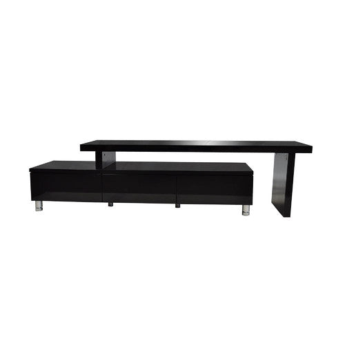 BY DESIGNS XENA LARGE ENTERTAINMENT UNIT IN BLACK