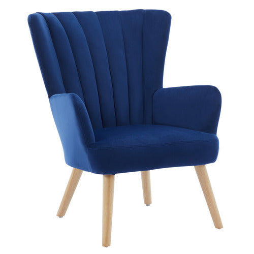 CASSINGTON HOME ELYSE VELVET ARMCHAIR