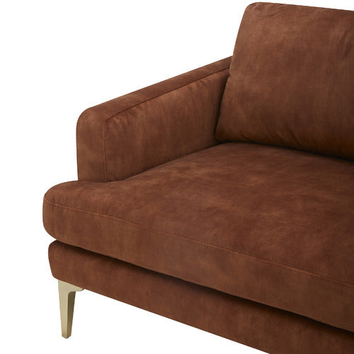 DARYA 3 SEATER VELVET SOFA