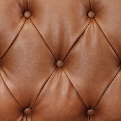 THIAGO 3 SEATER PREMIUM FAUX LEATHER SOFA