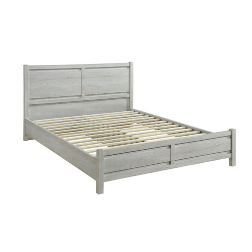 SOUTHERN STYLERS WHITE ASH ALEXA QUEEN BED FRAME