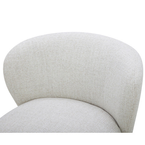 LIBBY UPHOLSTERED SWIVEL ACCENT CHAIR