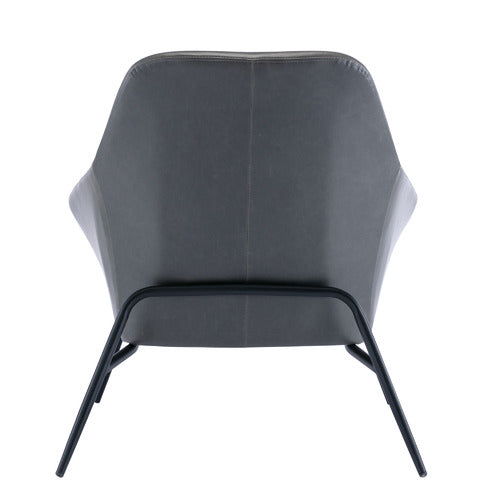 CORA HOME LIVING TALA FAUX LEATHER ARMCHAIR