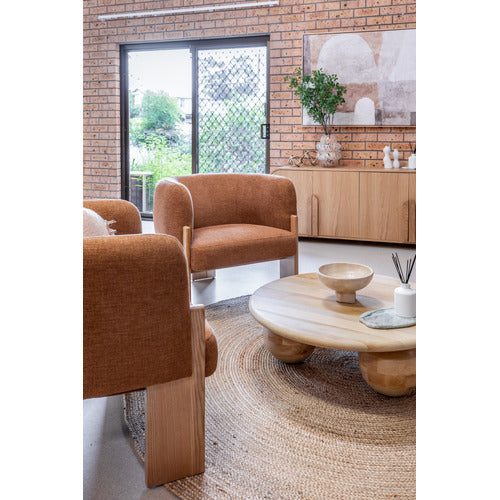 HENDRY MANGO WOOD COFFEE TABLE