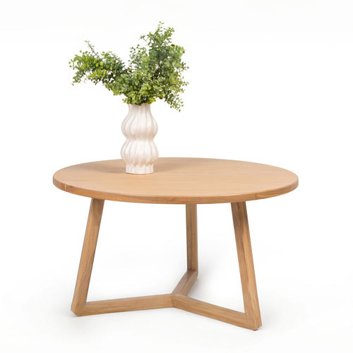 NORDIC STREET DIETRICH OAK WOOD COFFEE TABLE