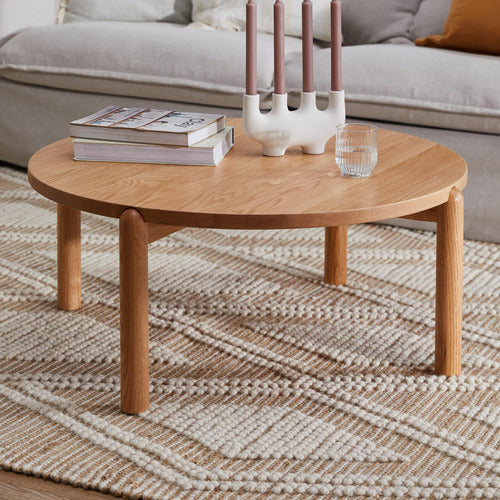 CATERINA SOLID OAK COFFEE TABLE