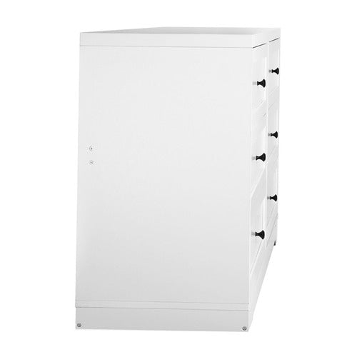 LIVING FUSION WHITE AURORA 6 DRAWER CHEST