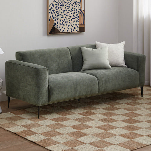 RHYS 3 SEATER CORDUROY SOFA