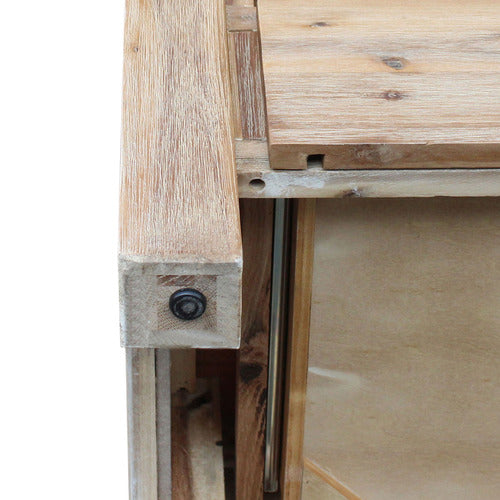 SOUTHERN STYLERS BELMONT ACACIA WOOD COFFEE TABLE