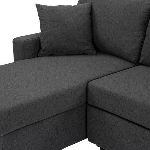 DARCY 3 SEATER SOFA BED WITH REVERSIBLE CHAISE