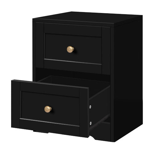 HOXTON ROOM WILLOW 2 DRAWER BEDSIDE TABLE