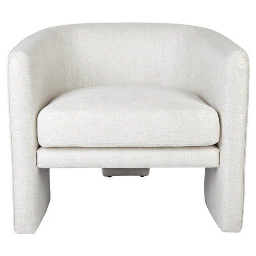 REXINGTON HOME NATURAL SHANA LINEN-BLEND TUB CHAIR