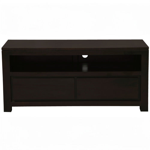 LA VERDE BELGIUM 2 DRAWER SOLID WOOD ENTERTAINMENT UNIT