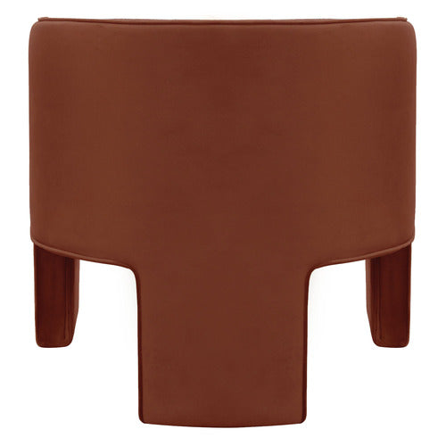 KEYS ROAD DESIGNS INGRAM VELVET OCCASIONAL CHAIR