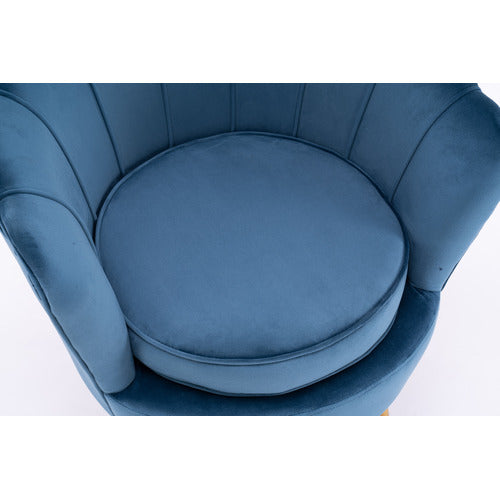 LETITIA LANE SHANAYA VELVET ARMCHAIR