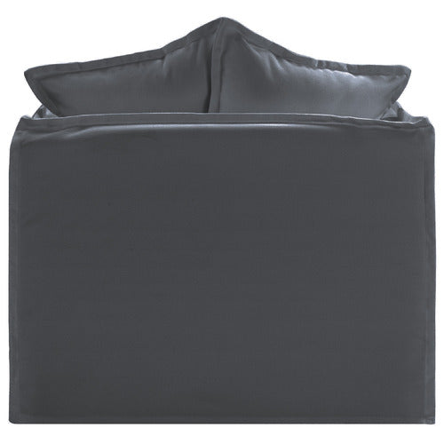 MONTAUK UPHOLSTERED SLIPCOVER ARMCHAIR