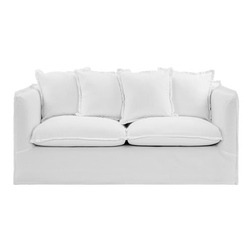 MONTAUK 2 SEATER UPHOLSTERED SLIPCOVER SOFA