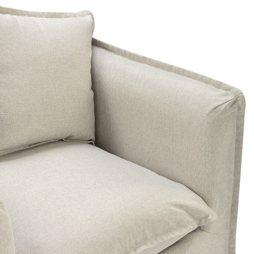 MONTAUK UPHOLSTERED SLIPCOVER ARMCHAIR