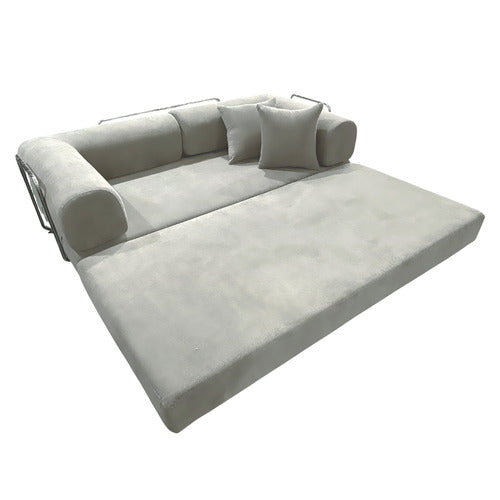 MIKASA FURNITURE KIRAN 3 SEATER DOUBLE CORDUROY SOFA BED