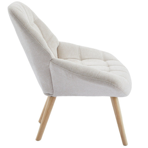 CASSINGTON HOME BRITTANY RUBBERWOOD ACCENT CHAIR