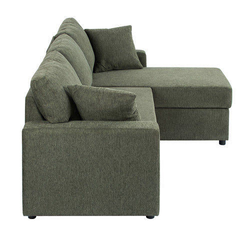 DARCY 3 SEATER SOFA BED WITH REVERSIBLE CHAISE