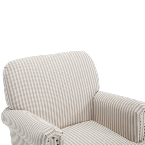 CASSINGTON HOME DARVIN STRIPE ARMCHAIR