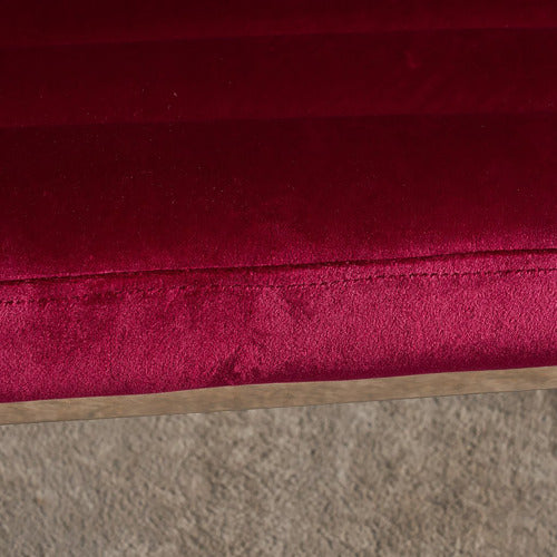 FURNITURE MARKET CHANTELLE VELVET ACCENT CHAIR