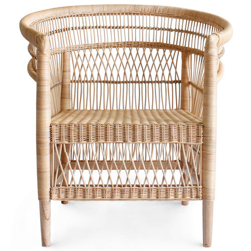 HYDE PARK HOME MALAWI RATTAN CLUB CHAIR