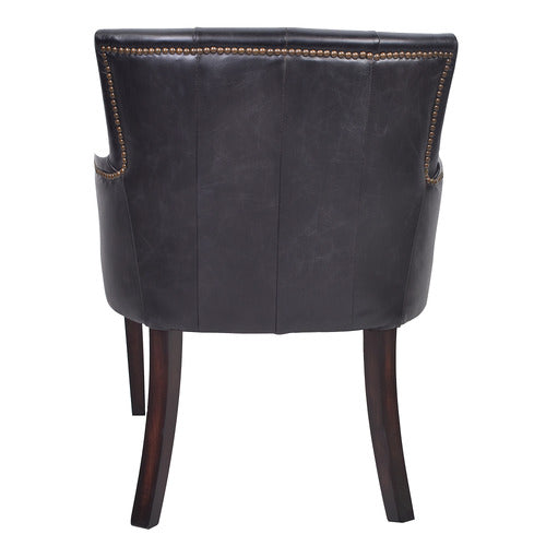 CHARTWELL HOME ALGERNON LEATHER OCCASIONAL CHAIR