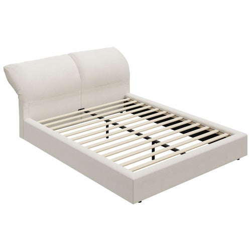 LIVING FUSION CHYNNE UPHOLSTERED QUEEN BED