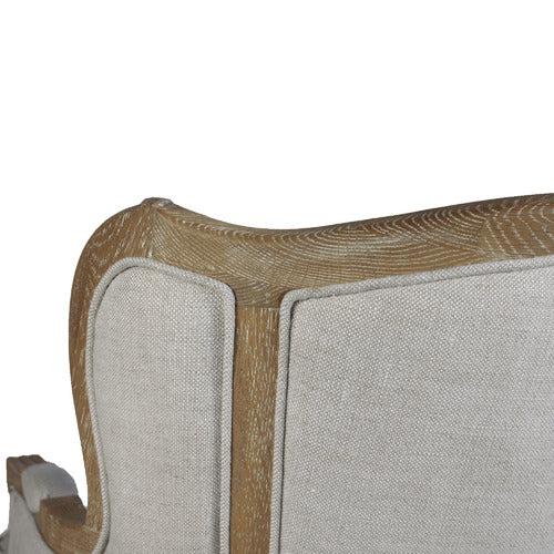 NATURALLY PROVINICIAL FRENCH COUNTRY HIGH BACK WING ARMCHAIR