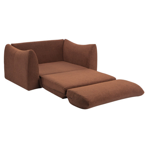 ALDO 1.5 SEATER OVERSIZED SINGLE BOUCLE SOFA BED
