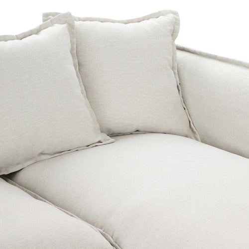 MONTAUK SLIPCOVER REVERSIBLE CHAISE SOFA