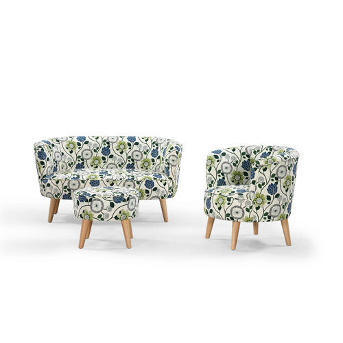 BY DESIGNS BERFIN PRINT 2 SEATER SOFA