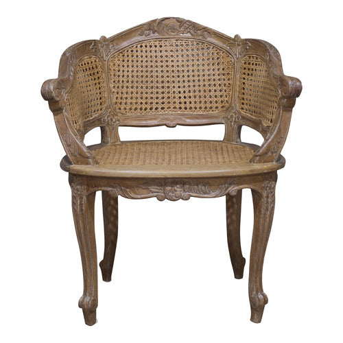 CARRINGTON FURNITURE FRENCH PROVINCIAL MARCELLA BERGERE CHAIR