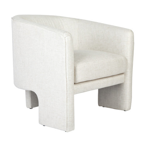REXINGTON HOME NATURAL SHANA LINEN-BLEND TUB CHAIR