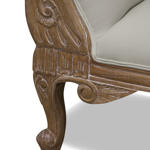 CARRINGTON FURNITURE CLASSIC FRENCH CHAISE SOFA