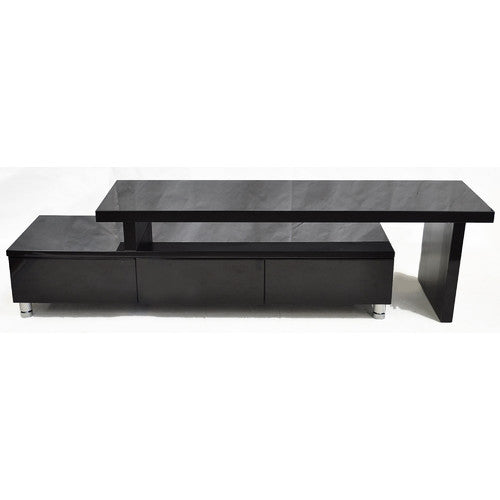 BY DESIGNS XENA LARGE ENTERTAINMENT UNIT IN BLACK