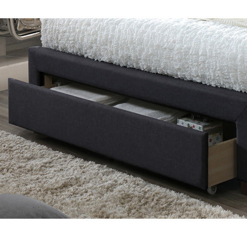 WESTERN DESIGNS ATLANTA QUEEN BED & MATTRESS