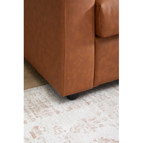 JACK 2 SEATER FAUX LEATHER SOFA