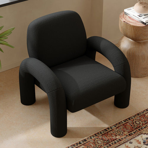 EVER DREAMING LIVING BLAIRE TEDDY ACCENT CHAIR