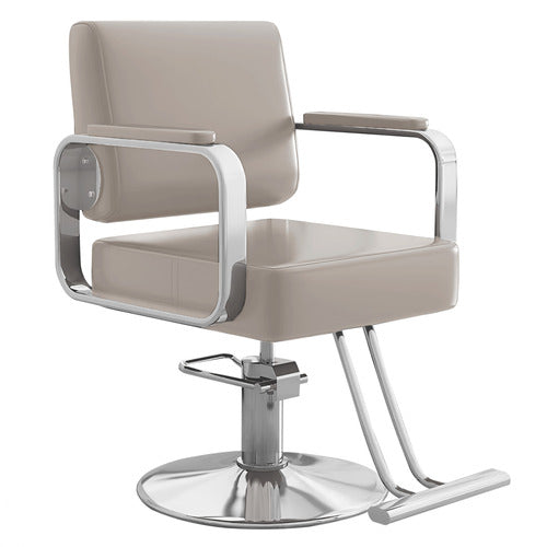 MODERN COLLECTIVE VERONICA FAUX LEATHER SALON CHAIR