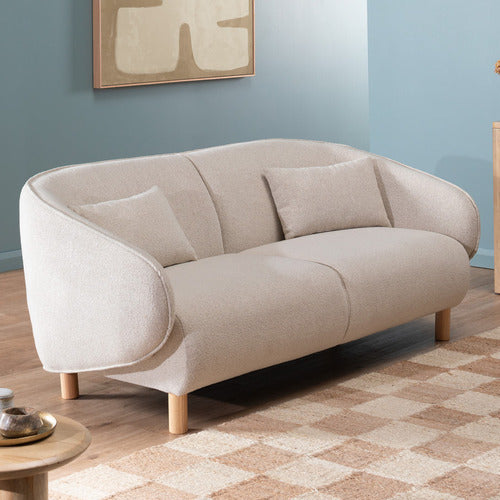 EDIE 3 SEATER BOUCLE SOFA